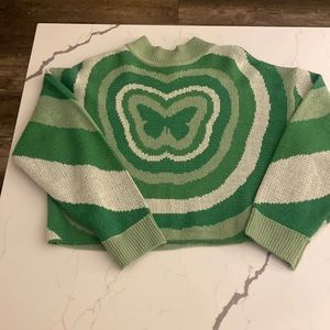 H&M Butterfly Sweater